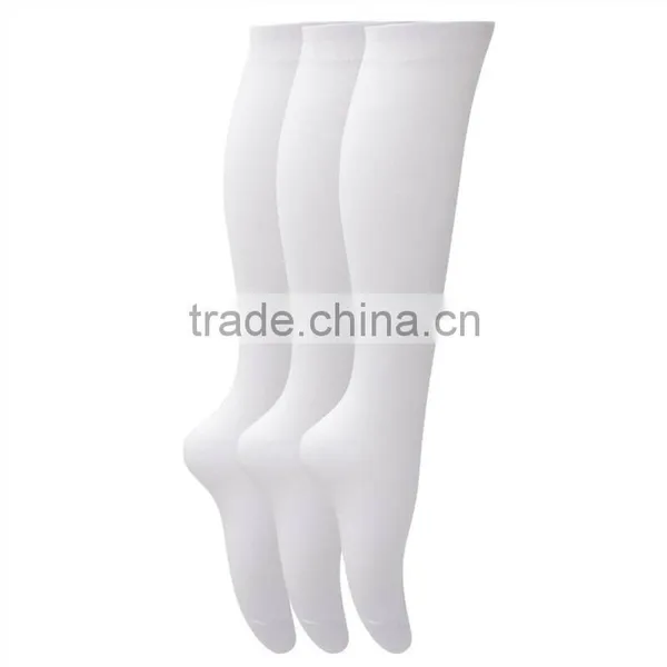 Cotton Girls Ladies Women Knee High Socks photo-5