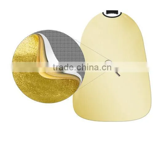 HPUSN 55x80cm 5 in 1 Portable Collapsible Light Photography Reflector for Studio Multi Photo photo-4