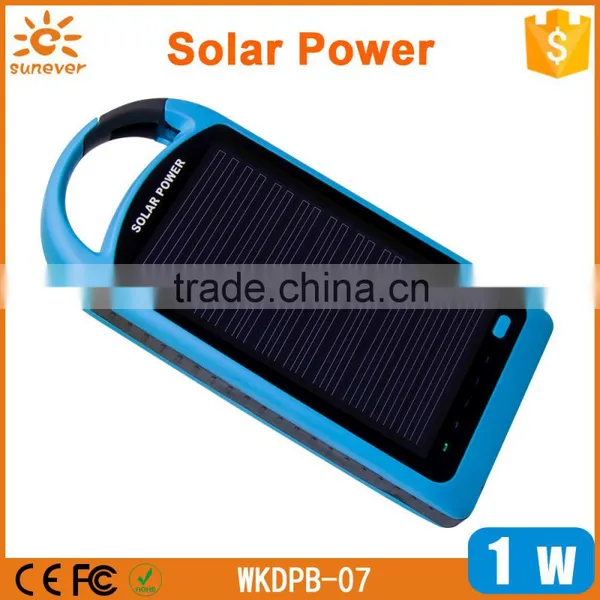 Factory Hot Selling 4000Mah/8000Mah Backpack Solar Panel Cell Phone Charger photo-4
