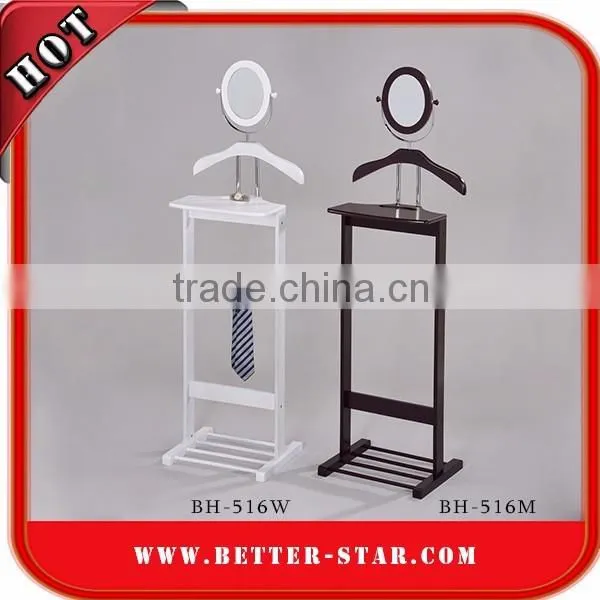 High Quality Portable Bedroom Clothes Rack Valet Stand for Clothes Hat Shelf photo-6