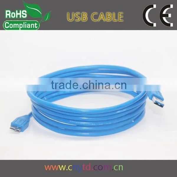 Super Speed 3.0 Usb Cable Usb 3.0 Cable V3.0 Micro Usb 3.0 Cable for Note3 S5 photo-3