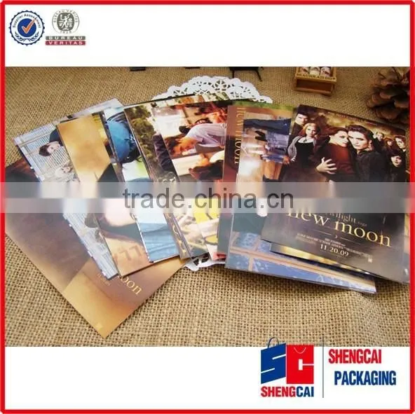 Custom Postal Card for Gifts Made in Guangzhou Shengcai Printing & Packaging Factory
