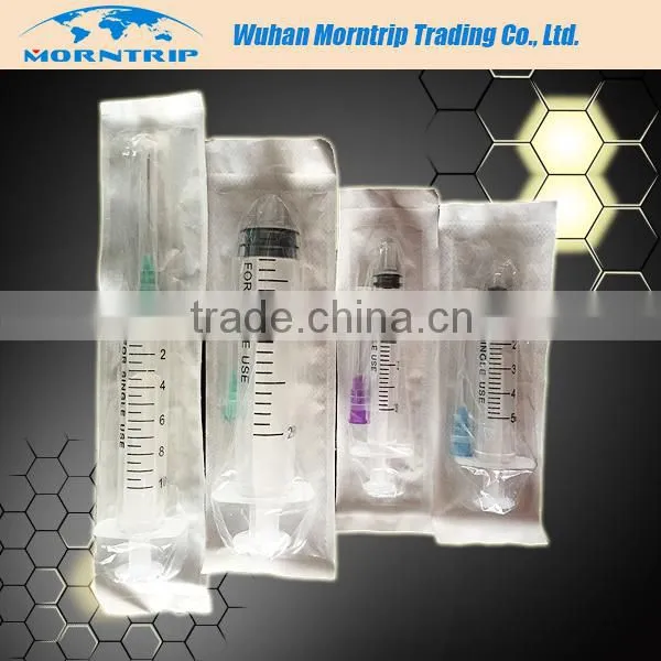 Disposable Sterilized Syringe/5ml Syringe/ Orange Cap Insulin Syringe