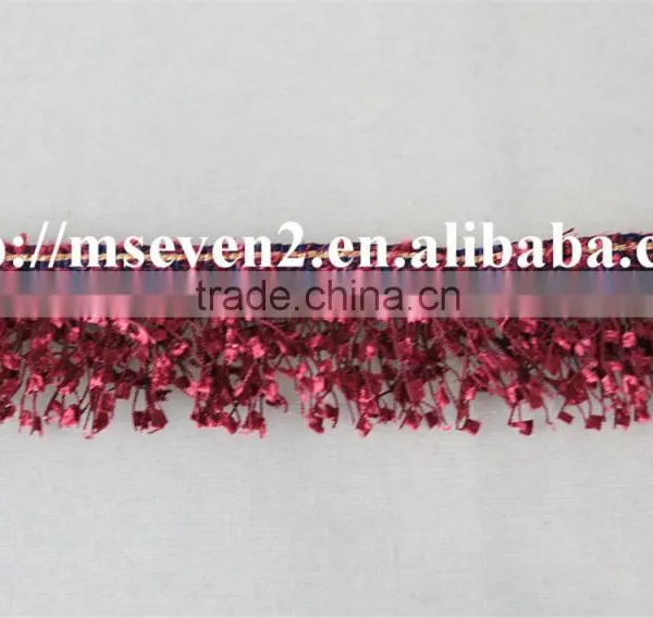 Fashion Color Tassel Fringe Lace Trim Polyester Tassel Fabric Embroidery Lace photo-4