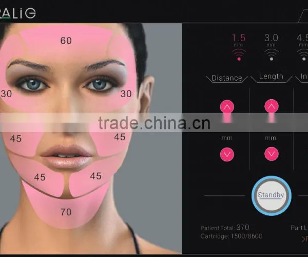 Face Lifting 2016 Best Wrinkle Removal Hifu Nasolabial Folds Removal Anti Aging Machine HIFU Face Lift Machine photo-5