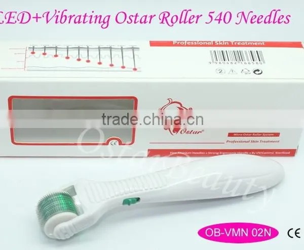 Popular Sale!! Vibrating Photon Skin Inject Roller Therapy OB-VMN 02 photo-5