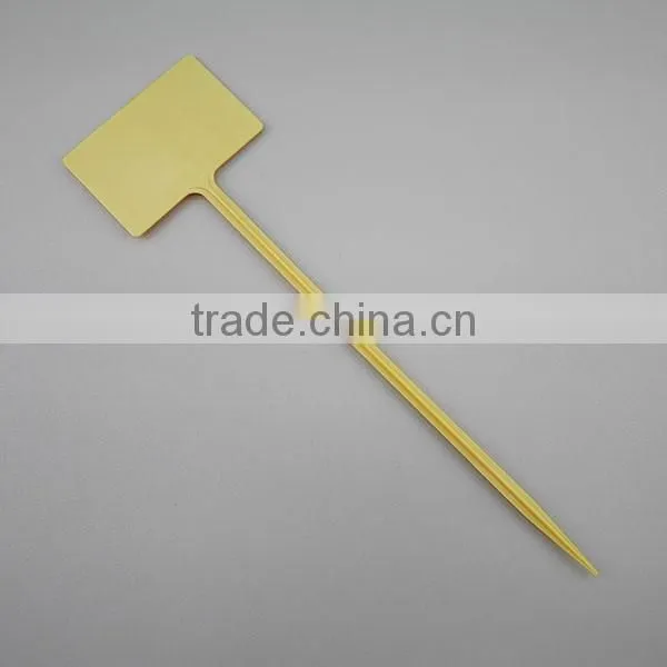 Large White Plastic Plant Pot Garden Marker photo-5