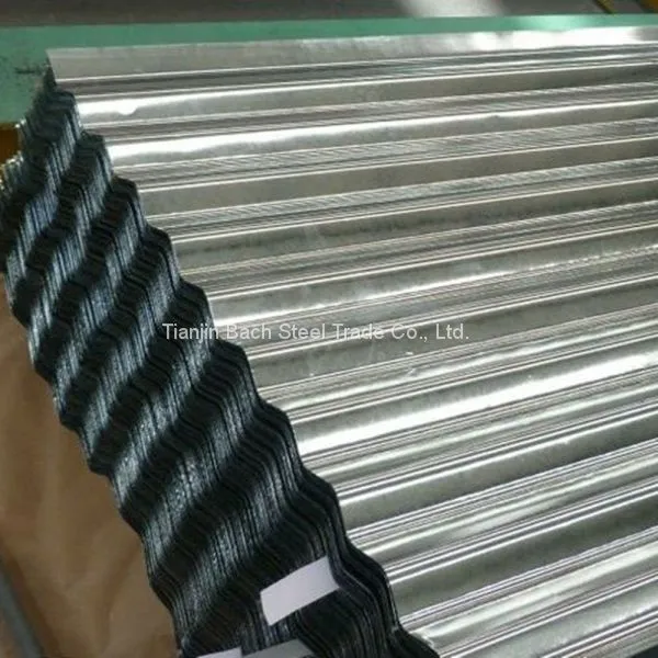 Wave Coated Corrugated Steel Sheet Metal/roofing Sheet photo-3