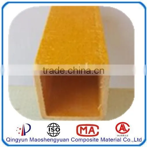 Fiberglass Pultrusion Product/Square Hollow Steel Tube/frp Square Tube