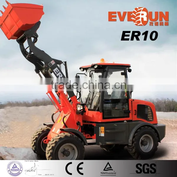EVERUN Farm Machinery 1ton 4WD Small Wheel Loader photo-4