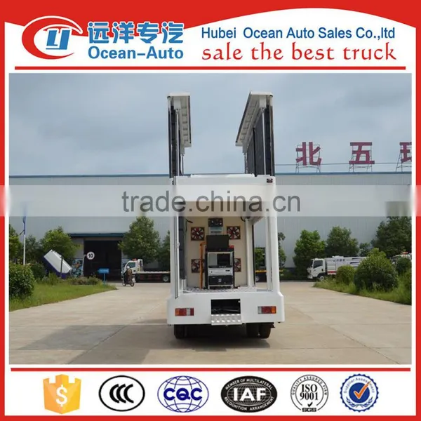 Japan Brand 1.5m Lifting System Led Mobile Advertising Trucks for Sale photo-6