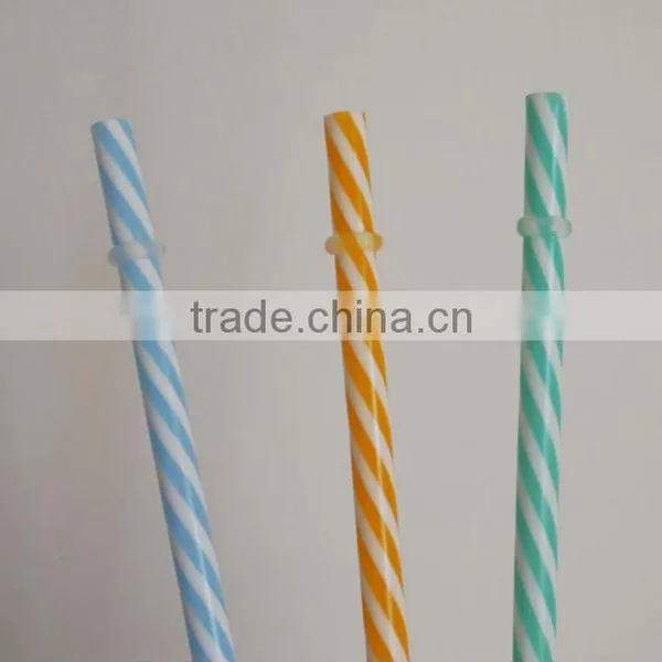 AS Hard Plastic Long Cool Drinking Straws