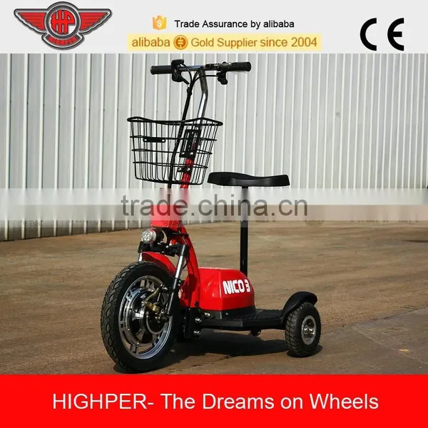 Adult 500W 48V20AH Electric Three Wheel Mobility Scooter, Handicapped Scooter With CE photo-2