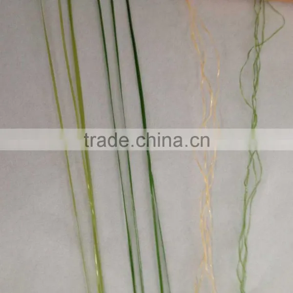Straight&curled Yarn Landscaping Synthetic Grass Yarn for Garden Turf photo-3