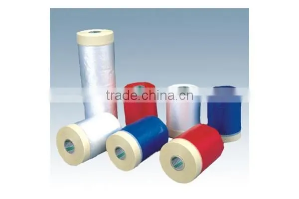 Pre-taped Masking Film(clear ,blue Color ) photo-3