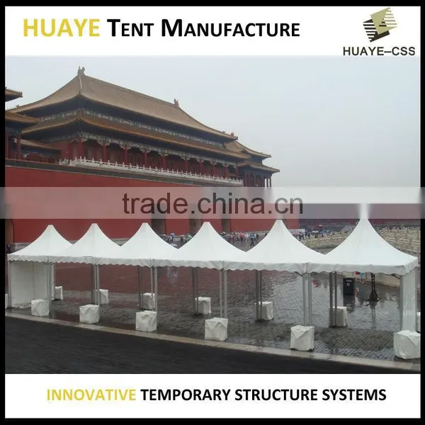 Popular Easy up Movable Outdoor Pagoda Tent for Events 10m Diameter Hexagonal Frame Tent photo-3