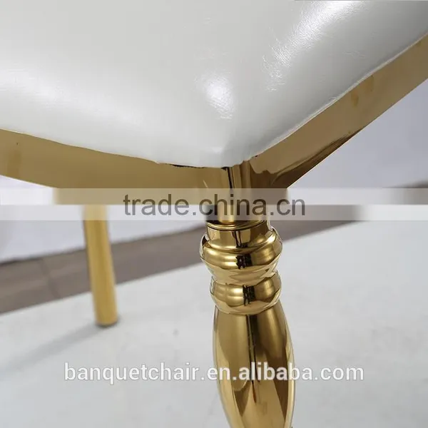New Morden Metal Stainless Steel Dinner Chair for Sale photo-6