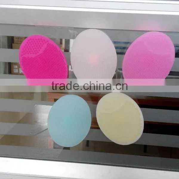 Manufacturers Selling Customized Facial Massage Silicone Wash Brush / Massage Brush photo-4