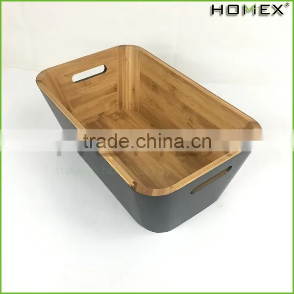Bamboo Kitchen Multipurpose Storage Box Homex BSCI/Factory photo-3