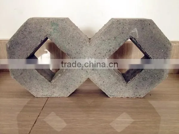 China Fire Cement Bricks, Parking Lot/grass Tile photo-2