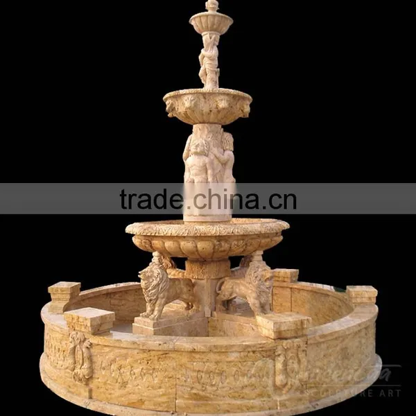 Buy Garden Fountain in Bronze or in Marble (customized Service) photo-2