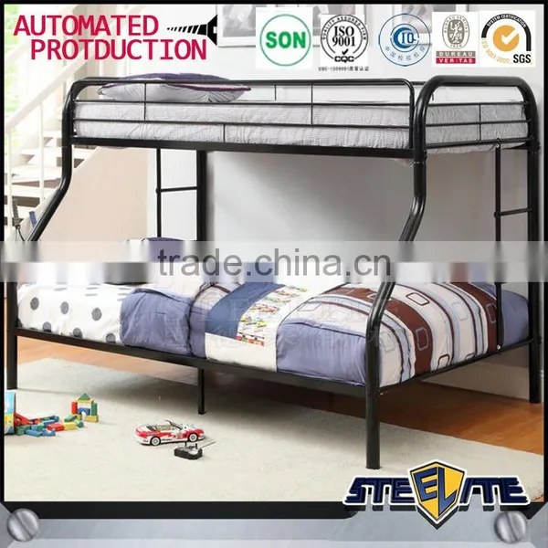 School Furniture Steel Bed Adult Bunk Bed 2 Tire Cot Bed photo-4
