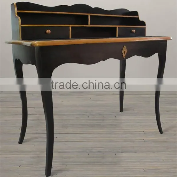 Antique Finished Kids Study Table, Solid Wood French Countryside Style Kids Homework & Reading Table - BF07-70353 photo-2