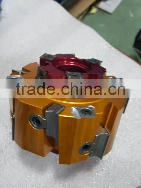 2016 Professional Woodworking Cutter Manufacturer -Tenon Cutterhead/ Spiral Cutter Head/ Flat Cutterhead For Spindle Shaper photo-4