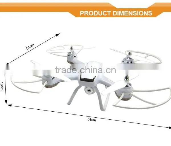 Skytech TK109H 2.4G 4CH 51CM Large Professional WIFI FPV Drone With 0.3MP Camera RC Led Quad Copter photo-5