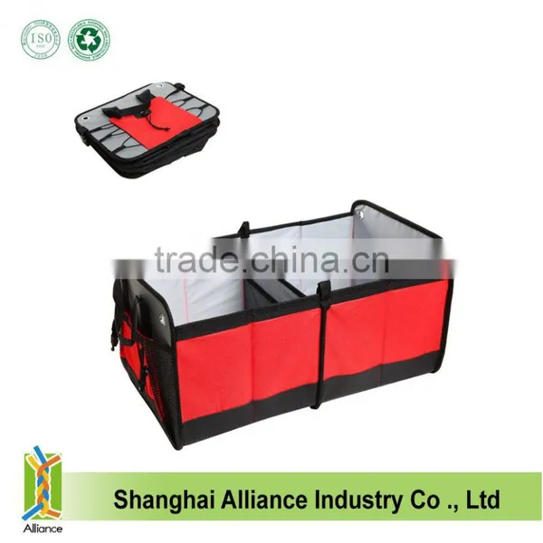 Waterproof 600D Polyester Folding Trunk Organizer With Handles photo-3