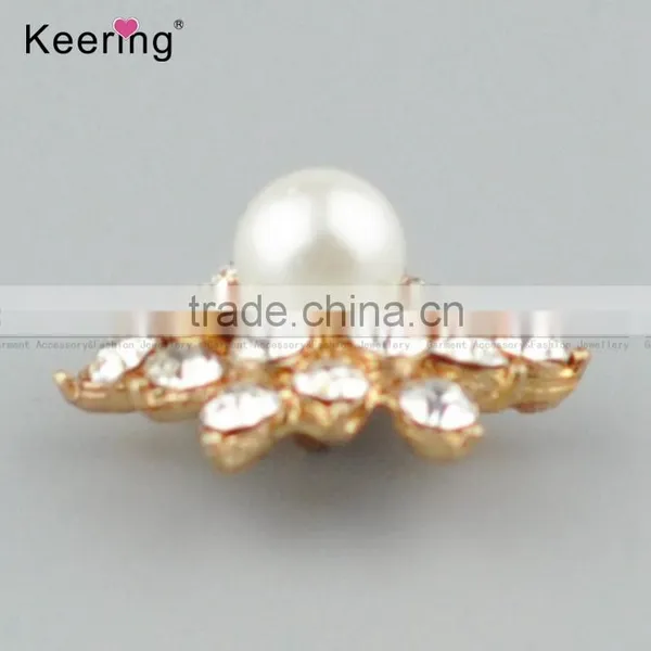 Fashionable Custom Shirt Metal Pearl Button for Decoration WBK-1483 photo-2