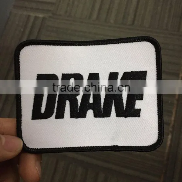 2016 Custom High Quality Durable Washable Garments Embroidery Patches photo-2