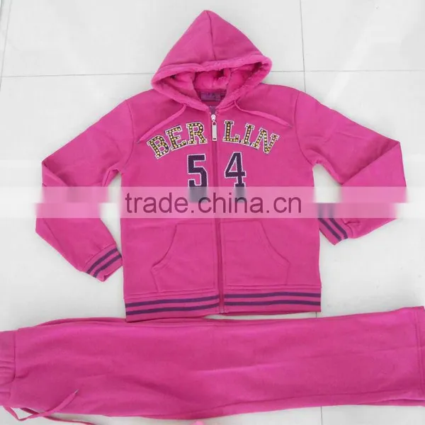 Ladies Fleece Tracksuit Ready Goods photo-4