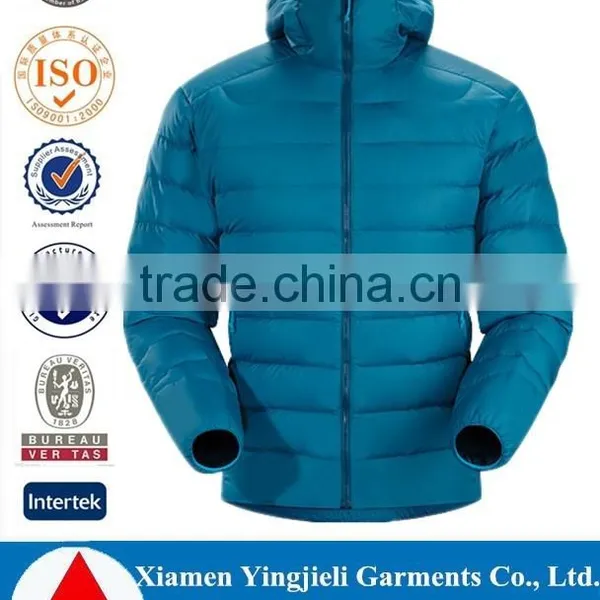 Xiamen Factory High Quality Custom Waterproof Duck Down Jacket For Winter 2016 photo-4