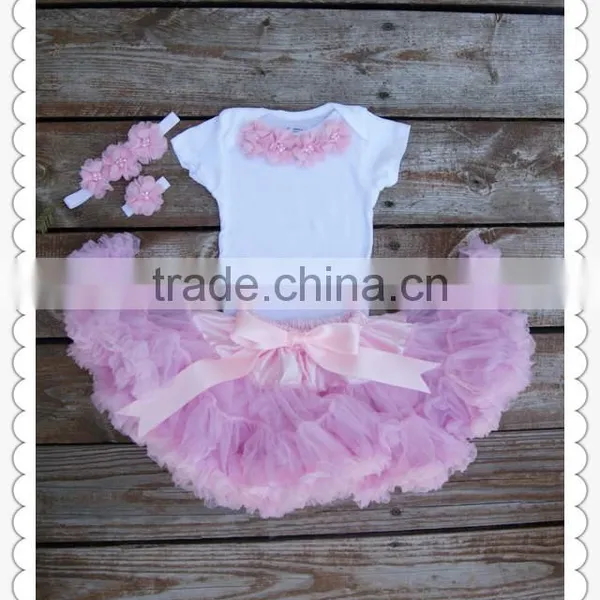 Wholesale Red And Blue Girls Patriotic Skirts Kids Fall Top Baby Girls Skirt Set photo-2