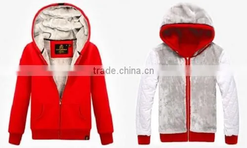 Good Quality Fashion Style Hor Sale Cheap Wholesale Custom Plain Women Zipper Hoody photo-2