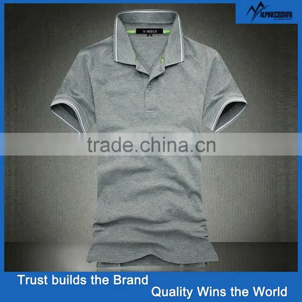 Manufacturer Supply Breathable Custom Logo Polo Shirts photo-4