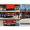 3 Axle 40FT Flatbed Container Semi-trailer photo-3