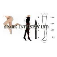 Graduated Medical Compression Stockings Of Anti - Embolism With Alignment Indicator