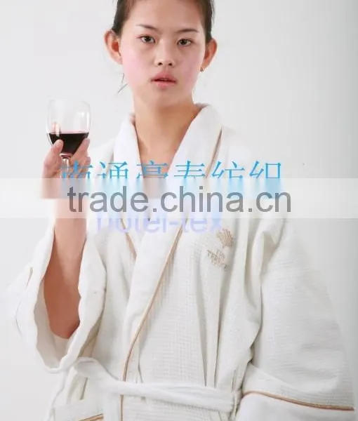 Luxury Hotel Bathrobe, Velour Bathrobe, Terry Bathrobe photo-3