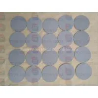 2015 Top Quality Titanium Micropore Sintered Metal Filter Plate Baoji Manufacturer