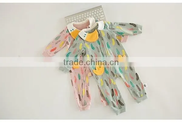 Wholesale Baby Clothes Romper Fashion Printed Baby Romper Onesie photo-3