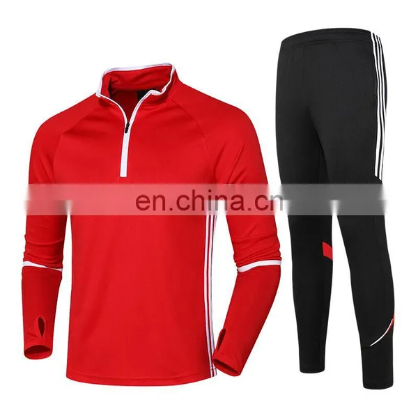 Free Sample New Arrival Slim Fit Gym Sport Tracksuit photo-3
