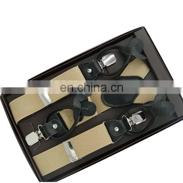 HOT SALE High Quality Men's Braces Suspenders Dual Clips Suspenders photo-5