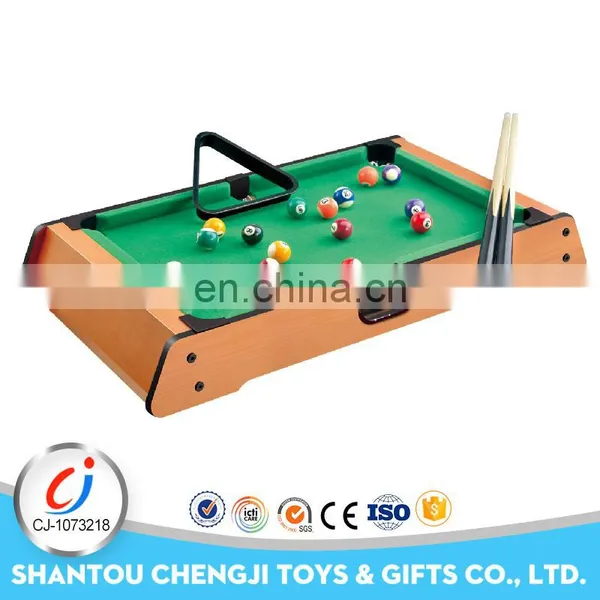 Hot sale cheapest kids sport toys mini portable united billiards pool table