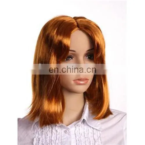 MCW-0366 Party Masquerade Synthetic Women Hot Straight Brown Wig