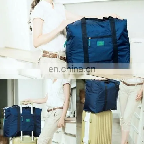 Embellish Multi-functional Portable Waterproof Large Capacity Nylon Foldable Pouch Storage Bag for Travel, 44cm x 35cm x 19cm photo-4