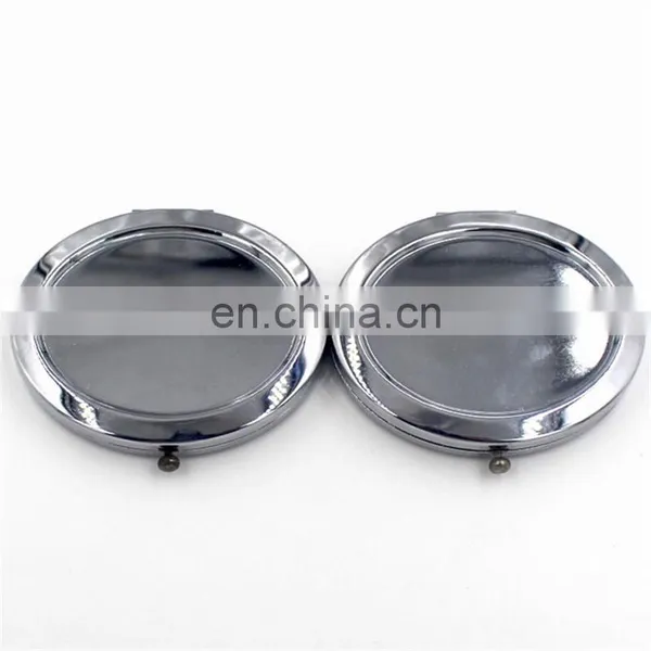 Yes Foldable and Pcket Mirror Style Flexible Blank Chic Metal Compact Mirror photo-3