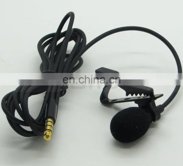 Lavalier Lapel Clip-on Recording Microphone for IOS Devices Android Devices Desktop Computer and Cameras photo-2