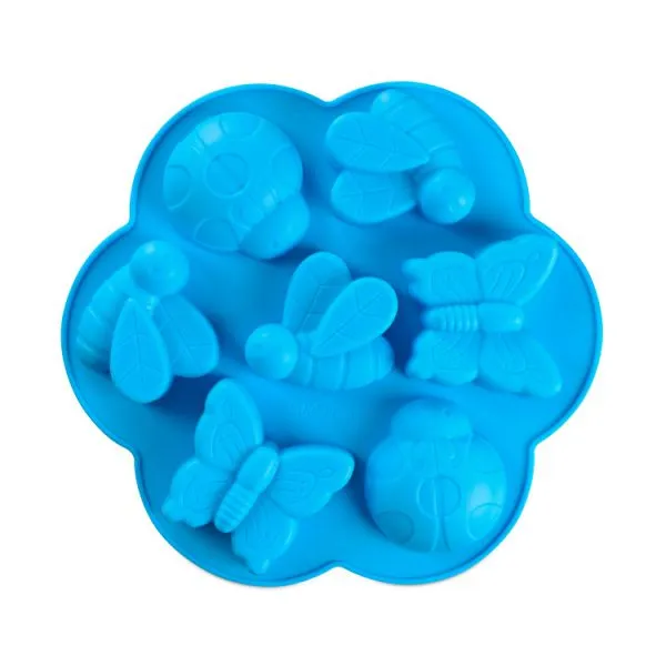 Free Sample Food Grade Heat Resistant Nontoxic Silicone Mousse Cake Friandises Pudding Baking Mold Tool Hexapod Shape photo-2